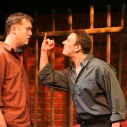 Mike Dees and Jered McLenigan in <em>Made in China</em> Photo: Katie Reing