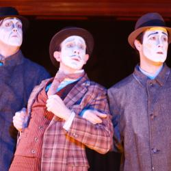 Mike Dees, Charlie DelMarcelle, and Kevin Meehan in <em>Dublin By Lamplight</em>. Photo: Katie Reing