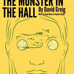 The Monster in the Hall promotional artwork. Design: Katie Reing