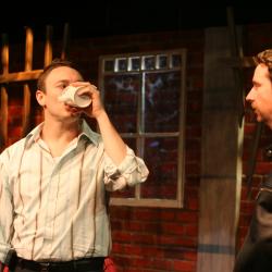 Jered McLenigan and Charlie DelMarcelle in <em>Made in China</em> Photo: Katie Reing