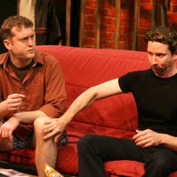 Mike Dees and Charlie DelMarcelle in <em>Made in China</em> Photo: Katie Reing