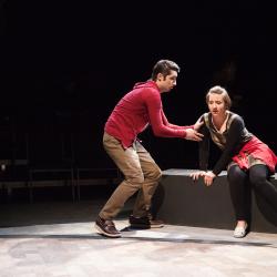 Joey Teti and Franchesca Piccioni in <em>Love, Lies and Taxidermy</em>. Photo: Plate 3 Photography
