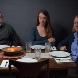 Andrew Criss, Amy Frear, and Nancy Boykin for Our Few and Evil Days. Photo: Plate 3