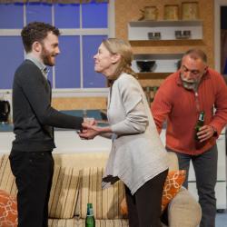 Liam Mulshine, Nancy Boykin, and Andrew Criss in Our Few and Evil Days. Photo: Plate 3. 