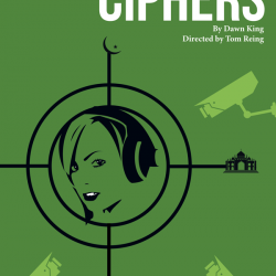 Ciphers promotional artwork. Design: Katie Reing