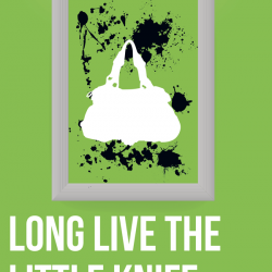 Long Live the Little Knife promotional Artwork. Design: Katie Reing