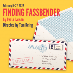 Finding Fassbender promotional poster. Design by: Katie Reing