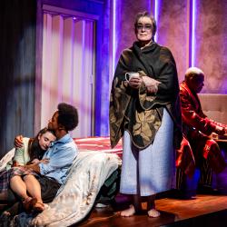 Taylor Congdon, Gabe Moses, Mary Martello, and Kirk Wendell Brown in Lovesong. Photo by Ashley Smith of Wide Eyed Studios.