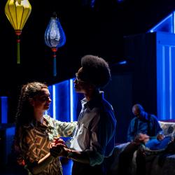 Taylor Congdon, Gabe Moses, Kirk Wendell Brown, and Mary Martello in Lovesong. Photo by Ashley Smith of Wide Eyed Studios.