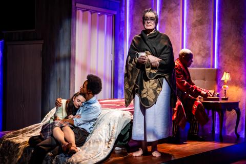 Taylor Congdon, Gabe Moses, Mary Martello, and Kirk Wendell Brown in Lovesong. Photo by Ashley Smith of Wide Eyed Studios.