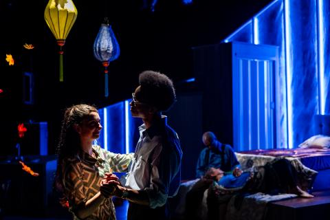 Taylor Congdon, Gabe Moses, Kirk Wendell Brown, and Mary Martello in Lovesong. Photo by Ashley Smith of Wide Eyed Studios.